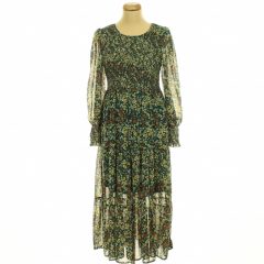 Apricot virágmintás ruha