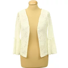 Select krémszínű csipke felső