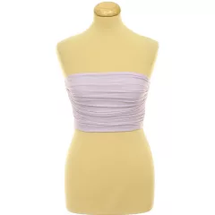 Shein ráncolt lila top