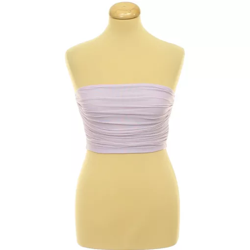 Shein ráncolt lila top