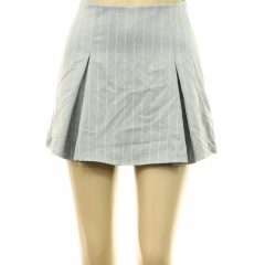Reclaimed vintage csíkos szürke szoknya