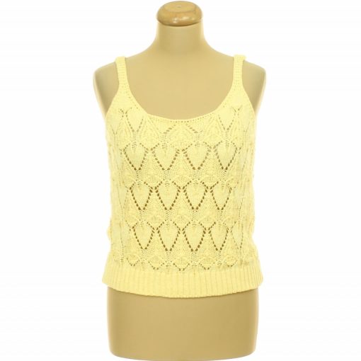 Sárga kötött felső
