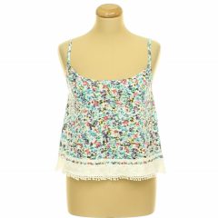 New Look mintás horgolt csipkés trikó