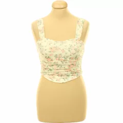 Shein virágmintás necc top
