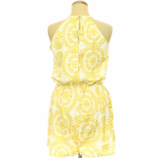 Shein mintás sárga overál