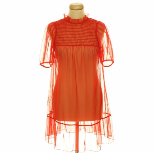 Divided piros tüll ruha