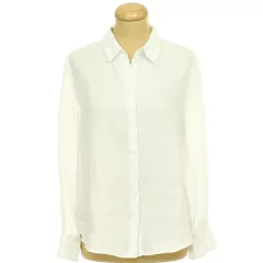 Mango fehér lenkeverék ing