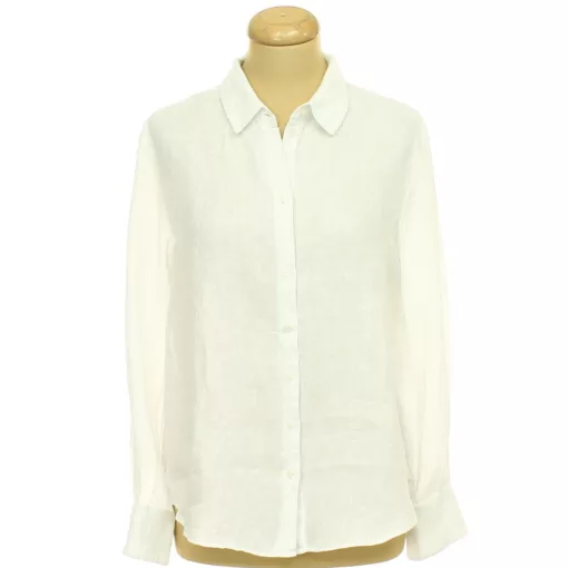 Mango fehér lenkeverék ing