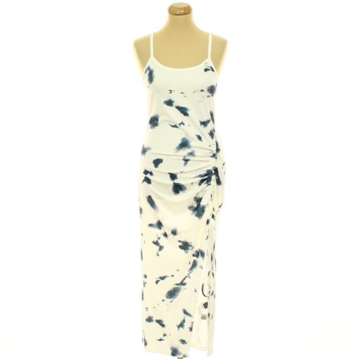 Shein ráncolt mintás ruha