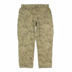 Galeria mintás barna nadrág