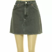 Topshop koptatott szürke farmer szoknya