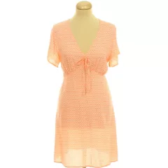 Primark barack színű mintás ruha