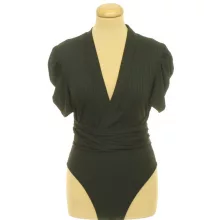 Shein anyagrátétes body