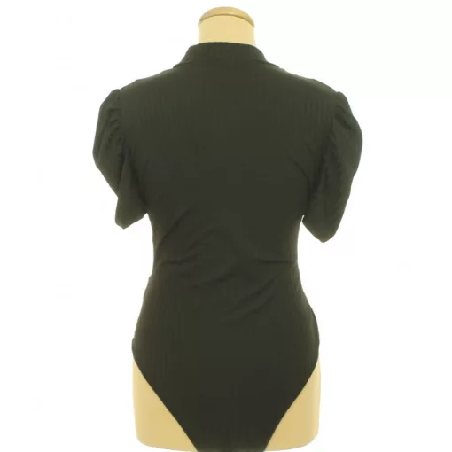 Shein anyagrátétes body
