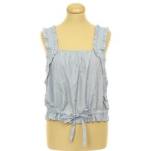 H&M hímzett csíkos felső