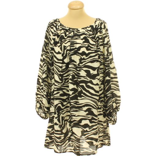 H&M mintás bő szabású ruha