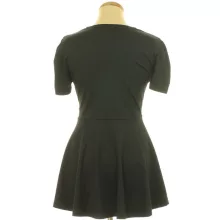 Shein csavart fekete felső