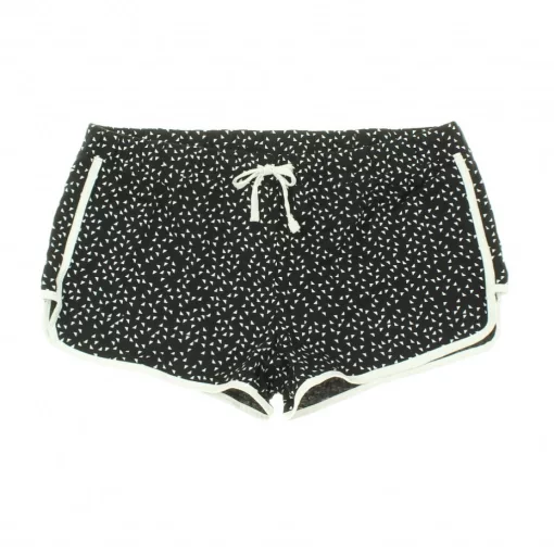 Mintás fekete short