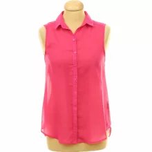 H&M pink muszlin ing