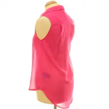 H&M pink muszlin ing