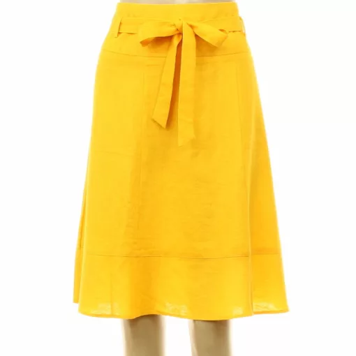 Dorothy Perkins sárga lenkeverék szoknya