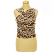 Shein leopárdmintás necc top