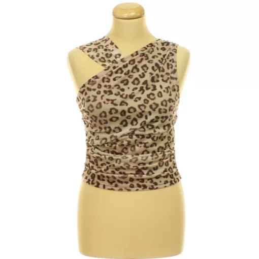 Shein leopárdmintás necc top
