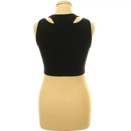 H&M fekete 2in1 top
