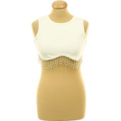 Pretty Little Thing strasszköves top