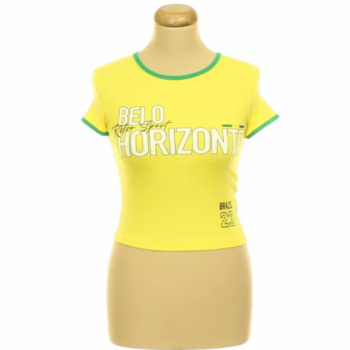 Bershka sárga póló