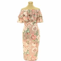 Boohoo fodros midi ruha