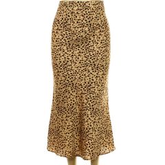 Shein leopárdmintás szatén szoknya