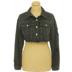Shein szaggatott crop farmer dzseki