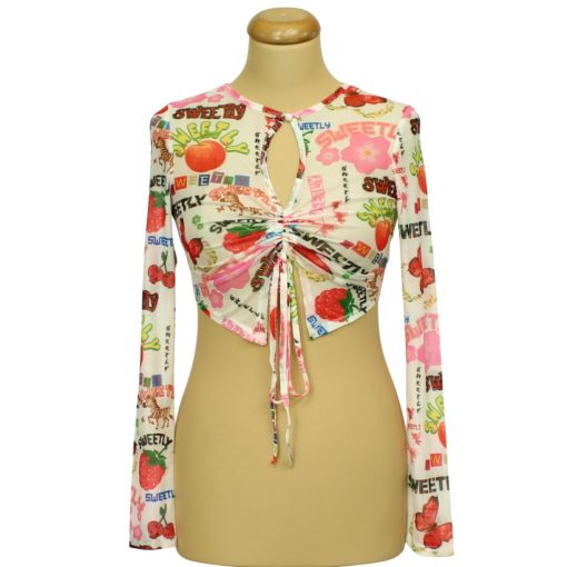 Shein mintás necc felső