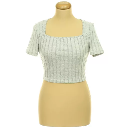 Shein szürke kötött top