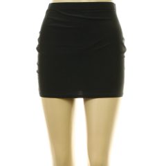 Pretty Litte Thing fekete elasztikus szoknya