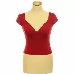 Bordó top