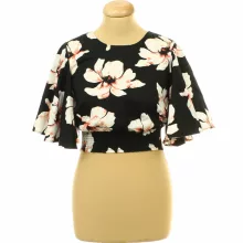 River Island virágmintás felső