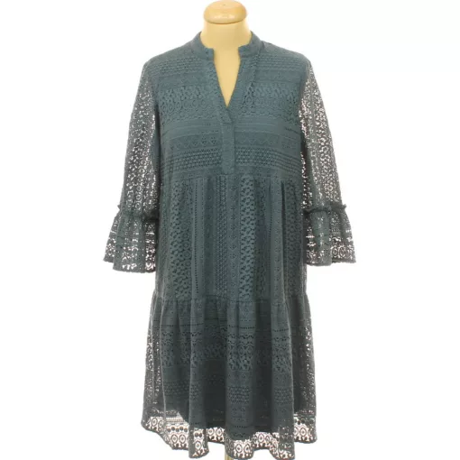 Vero Moda szürke csipke ruha