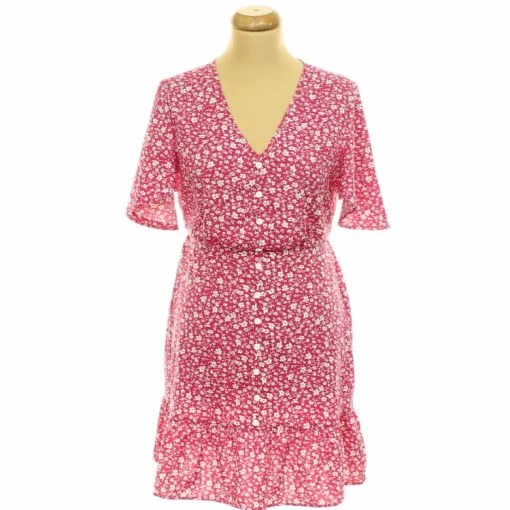 Shein virágmintás pink ruha