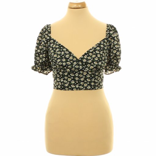 Shein virágmintás top