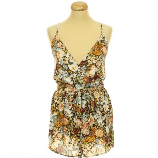 Virágmintás overál