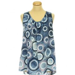 Horgolt csipkés felső