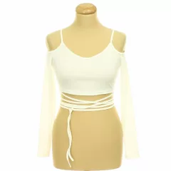 Shein nyitott vállú top