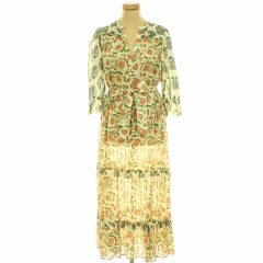 Zara mintás pamut ruha