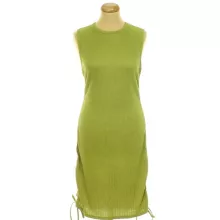 Shein ráncolt zöld ruha