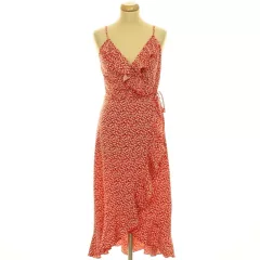 Shein mintás átlapolt ruha