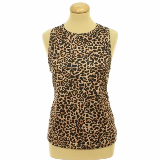 Shein leopárdmintás top