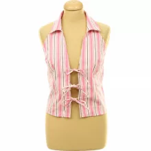 Primark csíkos sztreccs top