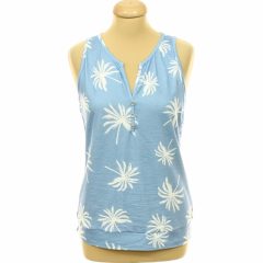 Chicme pálmafás kék felső